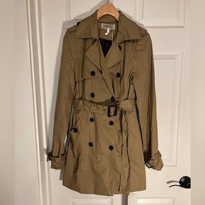 Khaki trench coat - NWT